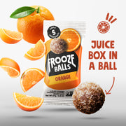 Frooze Balls Orange Fruit Ball Snacks — 8 Packs (6-ct each)